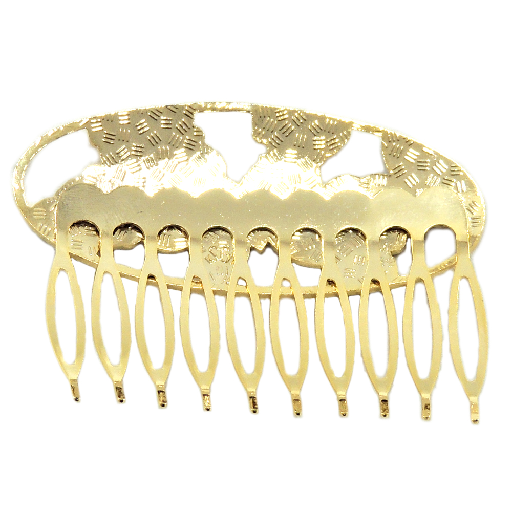 metal hair comb